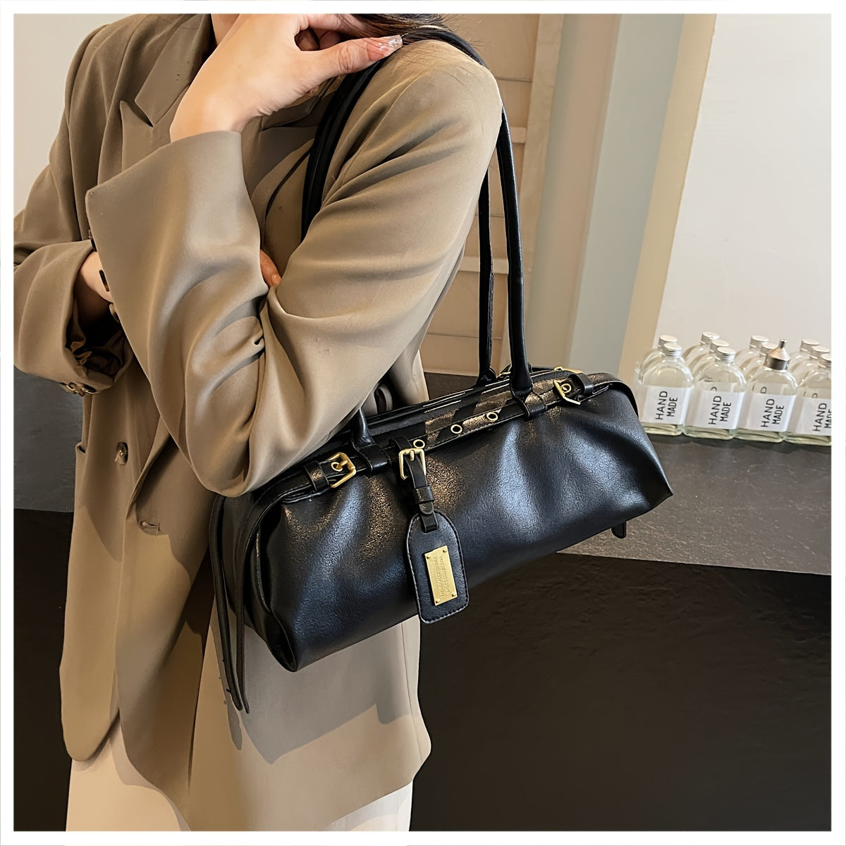 Baguette Shoulder Handbag