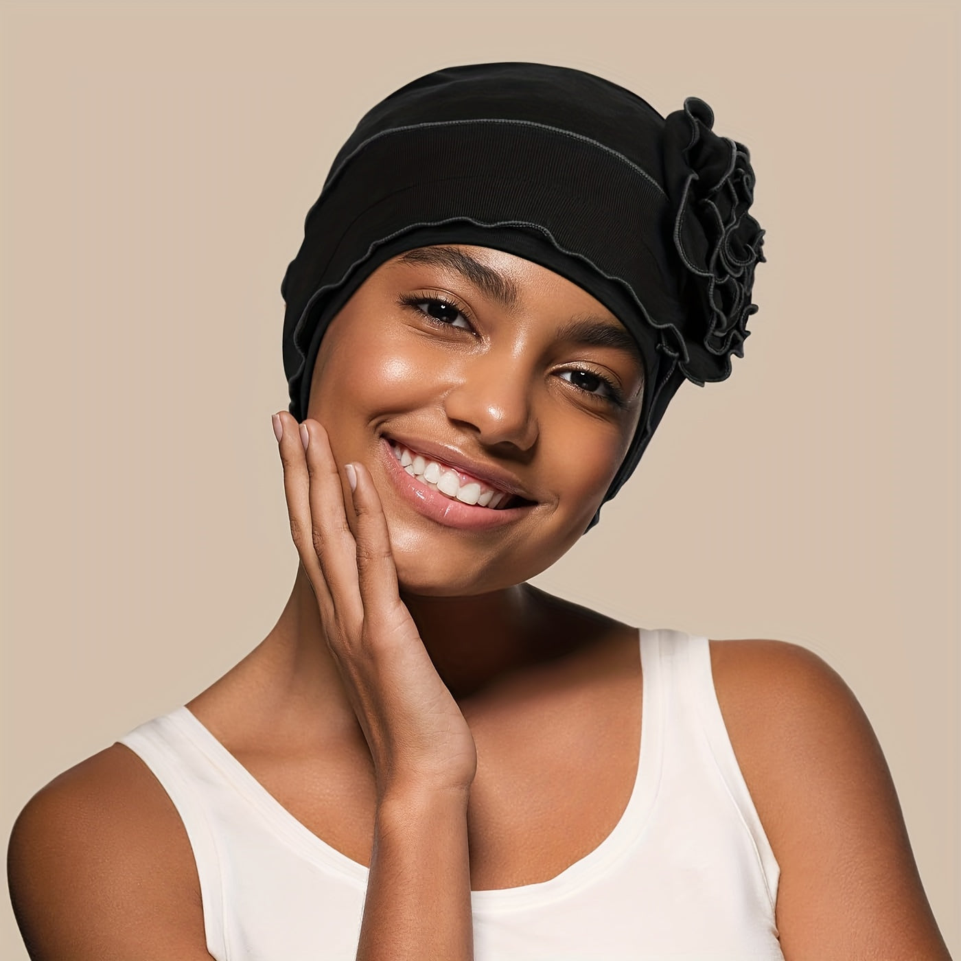 3pcs Soft & Stretchy Chemotherapy Turban Hats