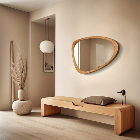 Asymmetrical Wall Mirror- Minimalist Design