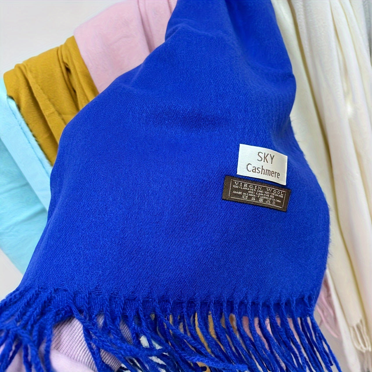 100% Cashmere Soft & Warm Scarf