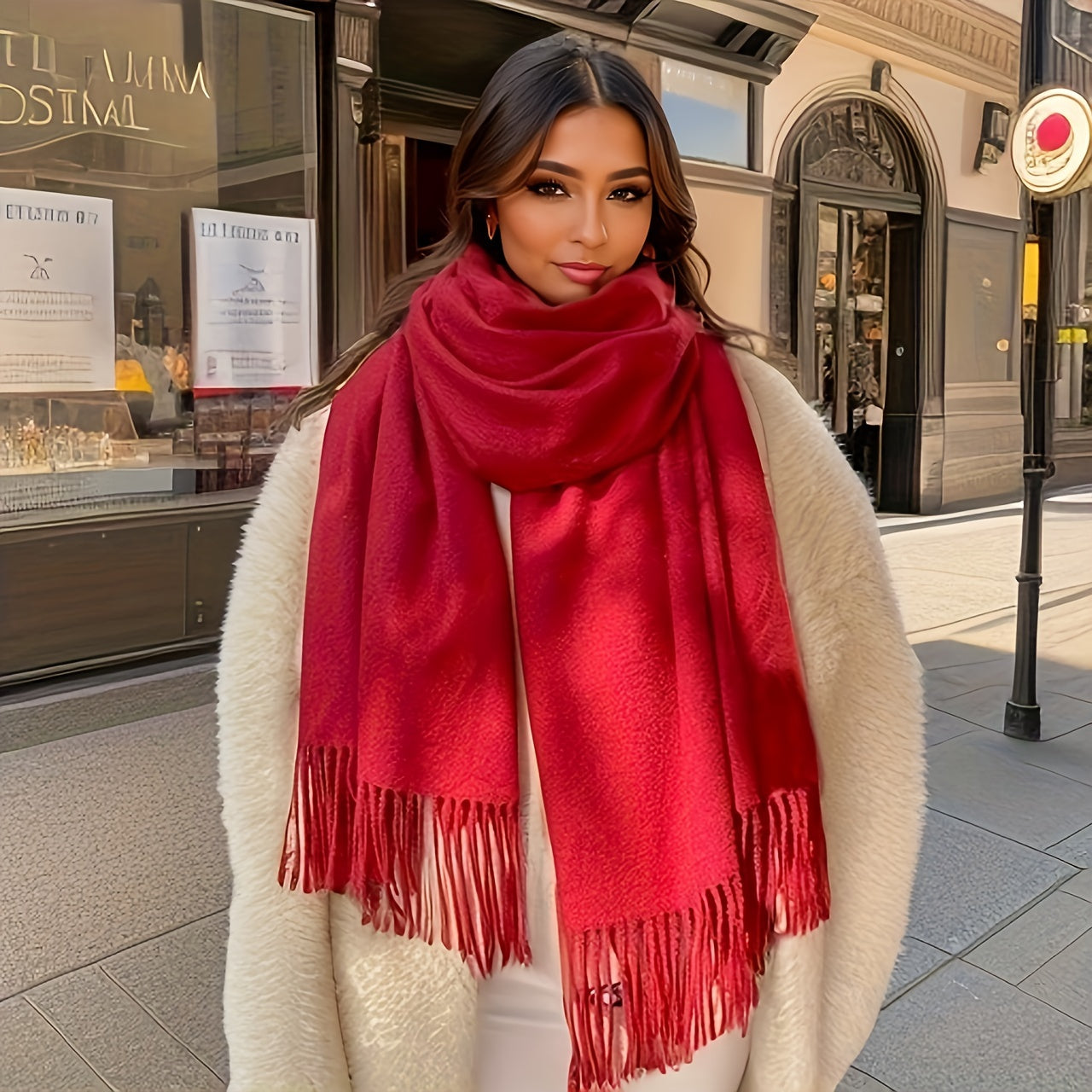 100% Cashmere Soft & Warm Scarf